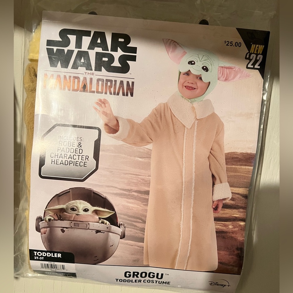 Kids Star Wars Grogu Halloween costume
